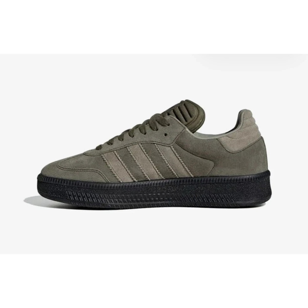 adidas Samba XLG Womens Sz 5.5 Mens 4.5 Olive Strata Sneakers Shoes ID3913 NEW - Picture 2 of 7